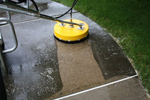 As well as the concrete around it