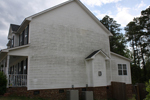 Look to the top of this image for where we had begun to restore this home.