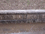 We clean retaining walls, free standing walls, etc. 
